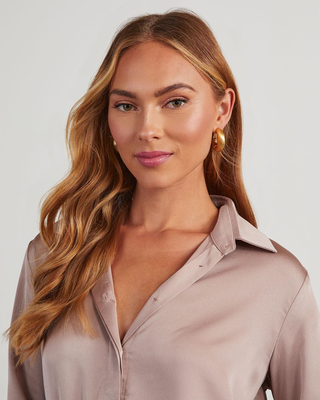 Ridley Chunky Hoop Earrings