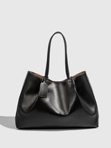 Fashion handbag commuter large capacity high-quality texture tote bag