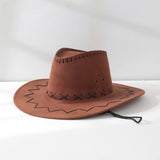 Western cowboy outdoor sun visor knight hat