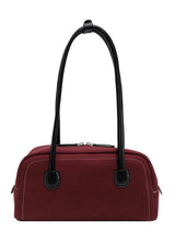 Retro frosted shoulder handbag casual pillow bag