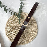 Fashion retro casual fashion pin buckle trouser belt