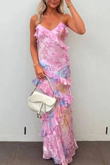 Sexy Mermaid Spaghetti Straps Lace Dresses