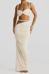 Zenaya Skirt - Pearl Marble