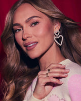 True Love Dangle Heart Earrings