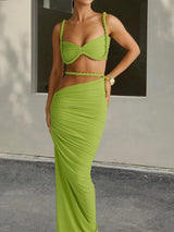 Zenaya Skirt - Pearl Marble