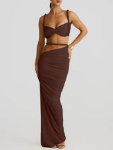 Zenaya Skirt - Pearl Marble