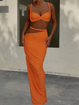 Zenaya Skirt - Pearl Marble