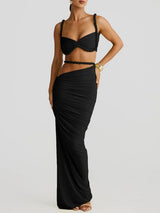 Zenaya Skirt - Pearl Marble