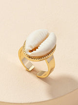 Shell Open Ring